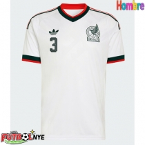 Camiseta México Cesar Montes #3 Visitante Equipación Mundial 2026 manga corta